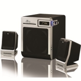 惠威（HiVi）多媒体音箱 M12 2.1声道 银黑色