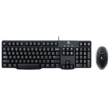 罗技 MK100 2代 经典键鼠套装 黑色