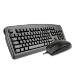 双飞燕键盘鼠标套装KB-9620F PS2键盘+USB鼠标