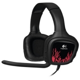 罗技G130 游戏耳机 麦克风 (黑色）