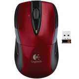 罗技（Logitech）M525 无线鼠标 红色