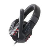 硕美科EV-55 耳麦 头戴式 双插头 线控 黑色