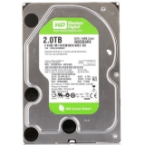 西部数据 绿盘 2TB SATA6Gb/s 64M 台式机硬...
