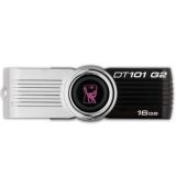 金士顿 DT101G2 16G U盘 黑色 颜色随机发货