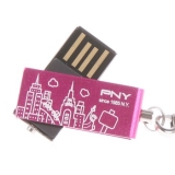 PNY 必恩威 纽约双子盘 天空蓝 8GB 优盘