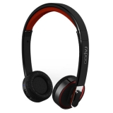 雷柏 H6080 蓝牙4.0折叠麦克风耳机 黑色