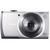 佳能 A3500 IS 数码相机 银色（1600万像素 3英...