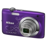 尼康 COOLPIX S2600 便携数码相机 紫色（140...