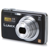 松下 DMC-FH6GK 数码相机 黑色（1410万像素 2...