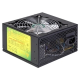 金河田 S410黑盒 300W 电源 （温控电路/12CM双...